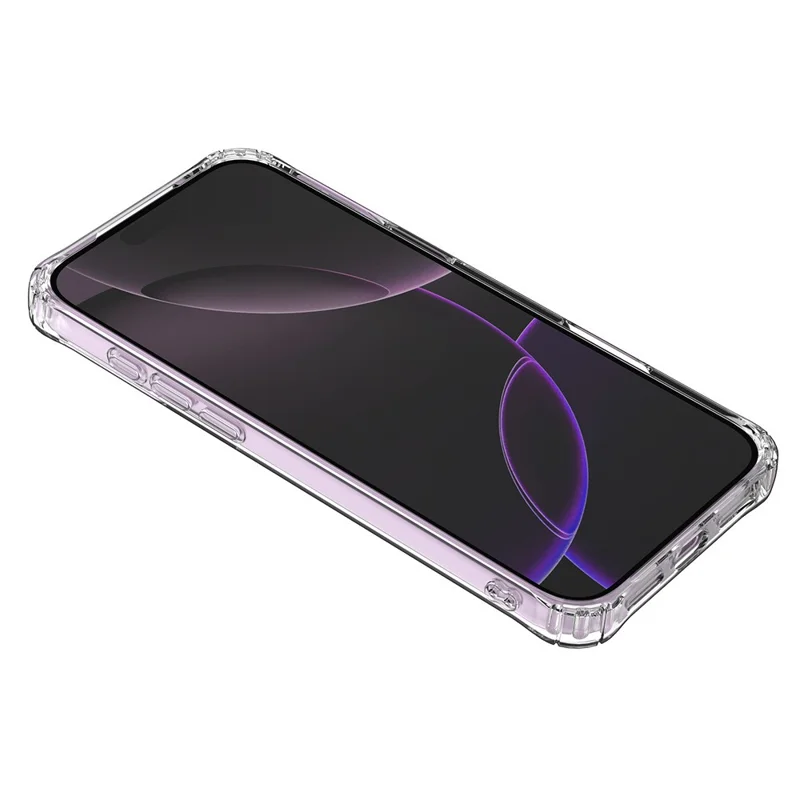 Achat en gros pour coque iPhone 17 Pro avec porte-cartes, découpes précises, étui arrière transparent en TPU résistant aux chocs - Transparent