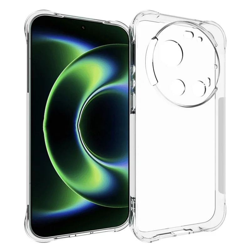 For Xiaomi 17 Ultra 5G TPU Case Non Slip Anti Drop Phone Cover - Transparent