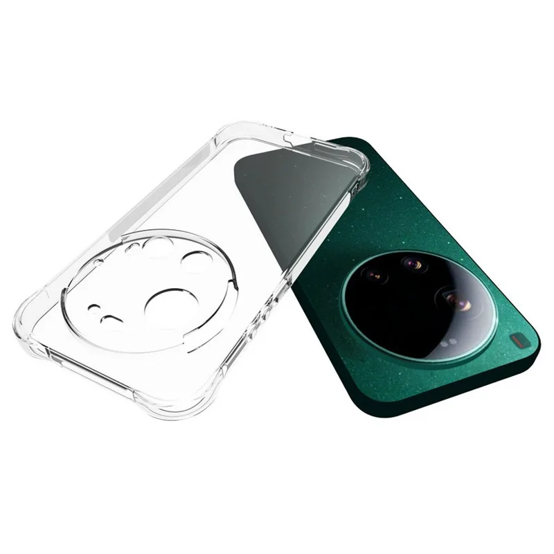 For Xiaomi 17 Ultra 5G TPU Case Non Slip Anti Drop Phone Cover - Transparent