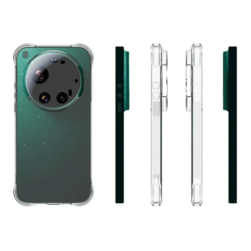 For Xiaomi 17 Ultra 5G TPU Case Non Slip Anti Drop Phone Cover - Transparent