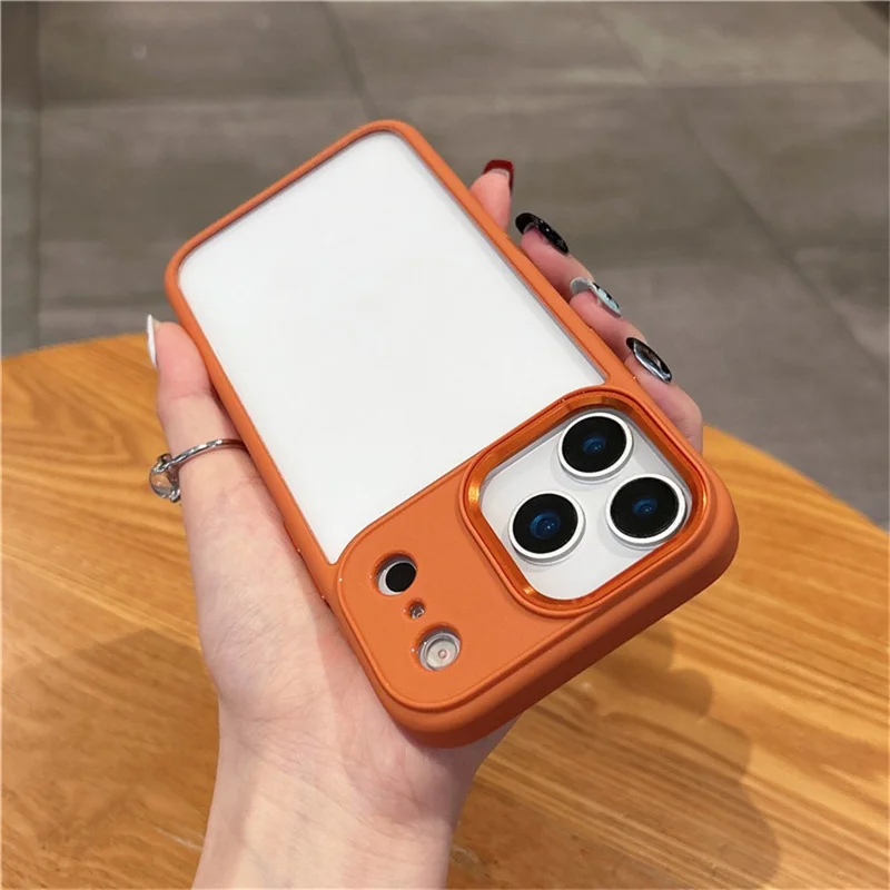 Coque magnétique pour iPhone 17 Pro Max, housse de protection transparente en TPU + PC compatible avec MagSafe - Noir