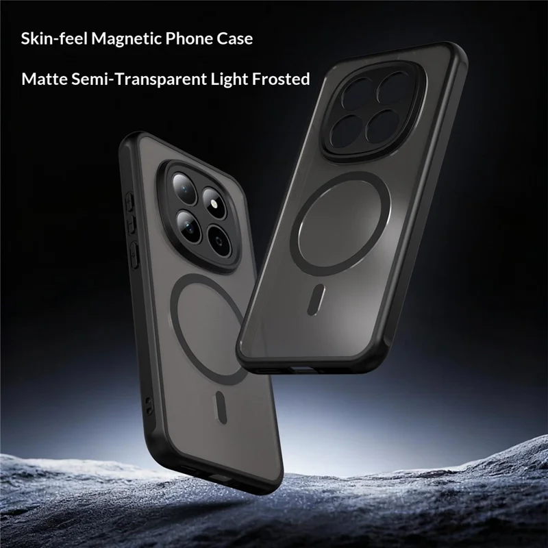 Compra al por mayor para funda magnética Xiaomi Redmi Note 15 Pro 5G (Global) resistente a caídas, cubierta de teléfono PC + TPU - Morado