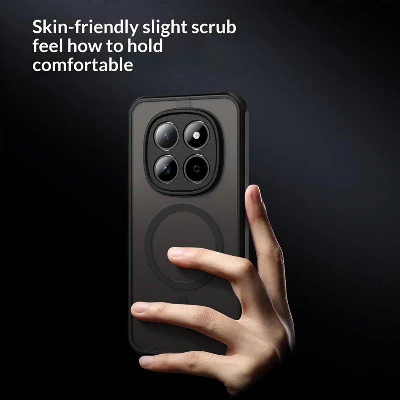 Compra al por mayor para funda magnética Xiaomi Redmi Note 15 Pro 5G (Global) resistente a caídas, cubierta de teléfono PC + TPU - Morado