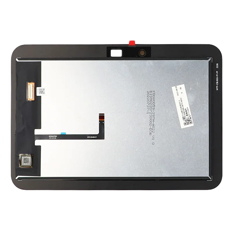 Ersättningsdel av OEM-kvalitet S för Amazon Echo Show 8 (2:a generationen) LCD-skärm och digitizer, monteringsdel (utan logotyp) – Svart