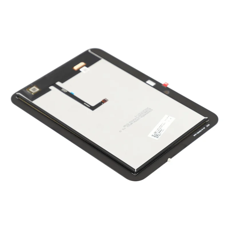 Ersättningsdel av OEM-kvalitet S för Amazon Echo Show 8 (2:a generationen) LCD-skärm och digitizer, monteringsdel (utan logotyp) – Svart