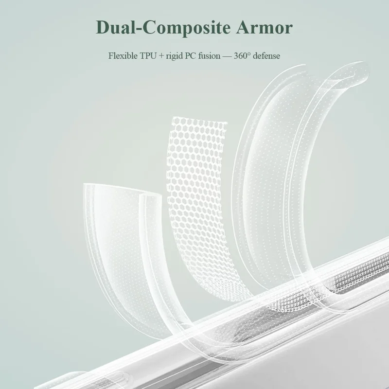 LEREACH TOC Series for Xiaomi Poco M8 Pro 5G / Redmi Note 15 Pro+ 5G (Global) Case TPU + Acrylic Phone Cover - Transparent