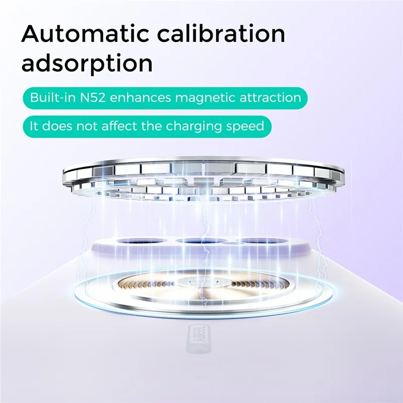 ABEEL Magnetic Case For Honor 500 5G  /  500 Pro 5G Skin Touch Liquid Silicone Phone Back Cover - Purple