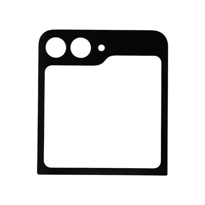 For Samsung Galaxy Z Flip6 5G F741 Front Screen Glass Lens + OCA Adhesive Part (Small Screen) (without Logo)