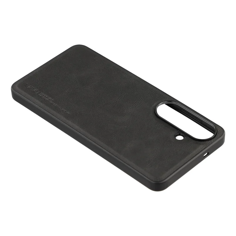 X-LEVEL Bojue-3 Серия для Samsung Galaxy S26 / S26 Pro Чехол Кожаное Покрытие PC + TPU Задняя Крышка для Телефона - Черный
