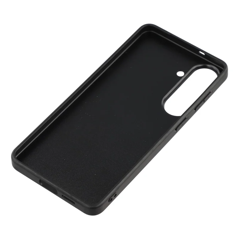 X-LEVEL Bojue-3 Серия для чехла Samsung Galaxy S26+, задняя панель для телефона с кожаным покрытием из ПК+ТПУ - Черный