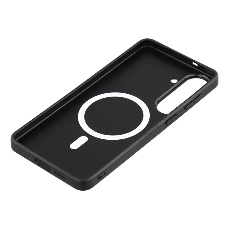 X-LEVEL Для Samsung Galaxy S26 / S26 Pro Магнитный чехол PC + TPU + PU Задняя крышка для телефона - Черный