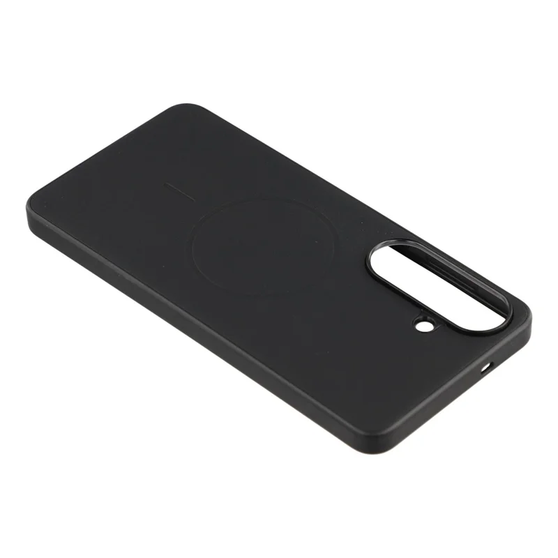 X-LEVEL Для Samsung Galaxy S26+ Магнитный чехол Задняя панель из ПК + ТПУ + искусственная кожа - Черный