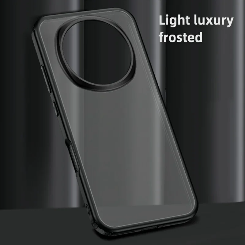 For Honor Magic8 Pro 5G Case PC + TPU Phone Cover Airbag Protection - Black