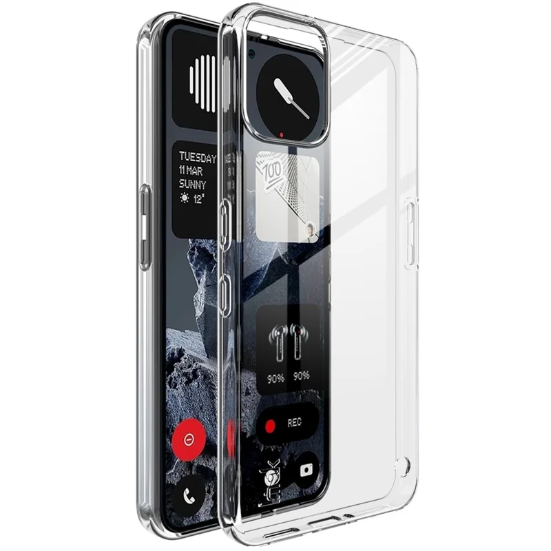 IMAK UX-10 Series Etui na telefon Nothing Phone (3a) Lite 5G, przezroczysta tylna pokrywa z miękkiego TPU