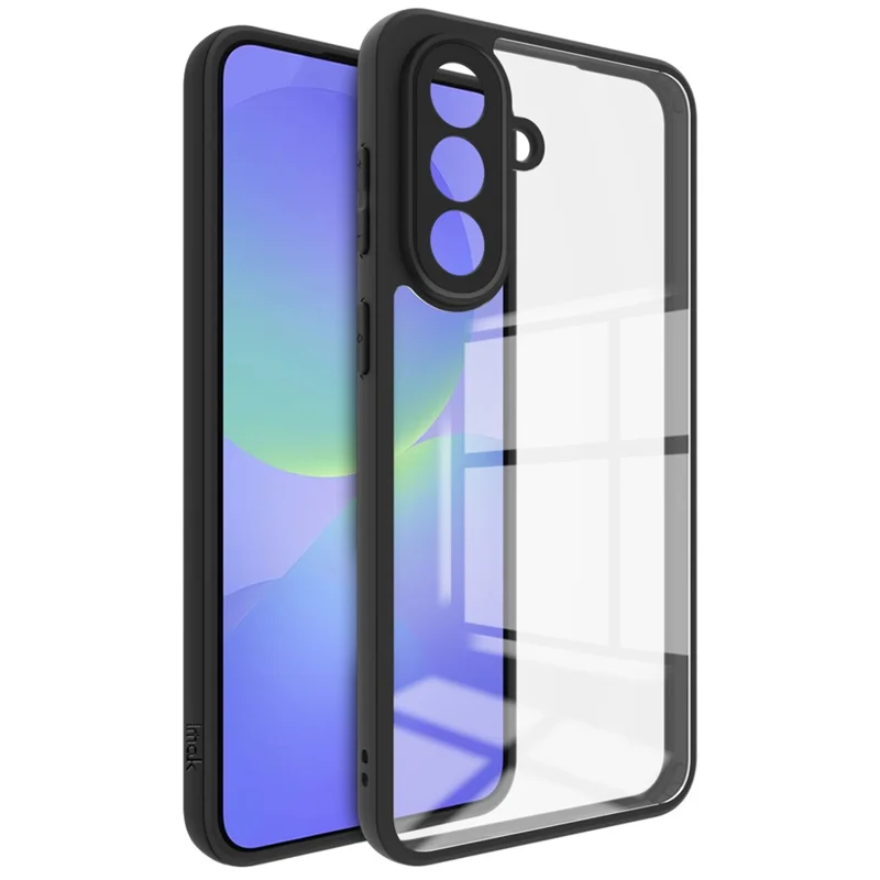 IMAK UX-9A Series For Samsung Galaxy A57 5G Case TPU PC Phone Cover Reinforced Corners - Transparent