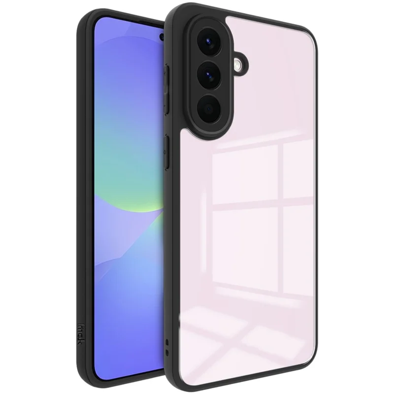 IMAK UX-9A Series For Samsung Galaxy A57 5G Case TPU PC Phone Cover Reinforced Corners - Transparent