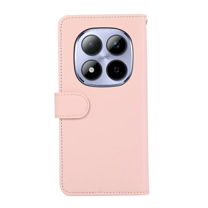For Xiaomi Redmi Note 15 Pro 4G (Global) Case RFID Blocking Flip Leather Phone Cover - Pink