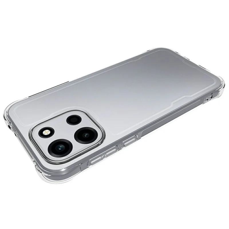 For OnePlus Turbo 6 5G  /  6V 5G Case Anti-Shock TPU Phone Cover Reinforced Corners - Transparent