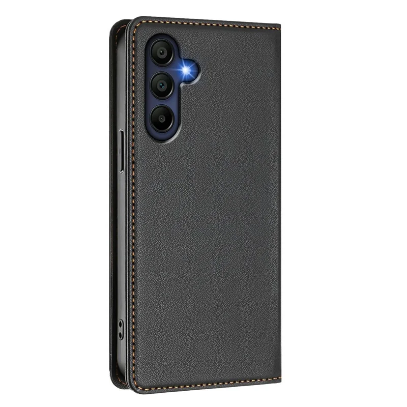 Duża ilość zakupów detalicznych dla Samsung Galaxy A16 5G / A16 4G etui skórzane z magnetycznym zamkiem, blokowanie RFID, portfel, pokrywa na telefon - Czarny