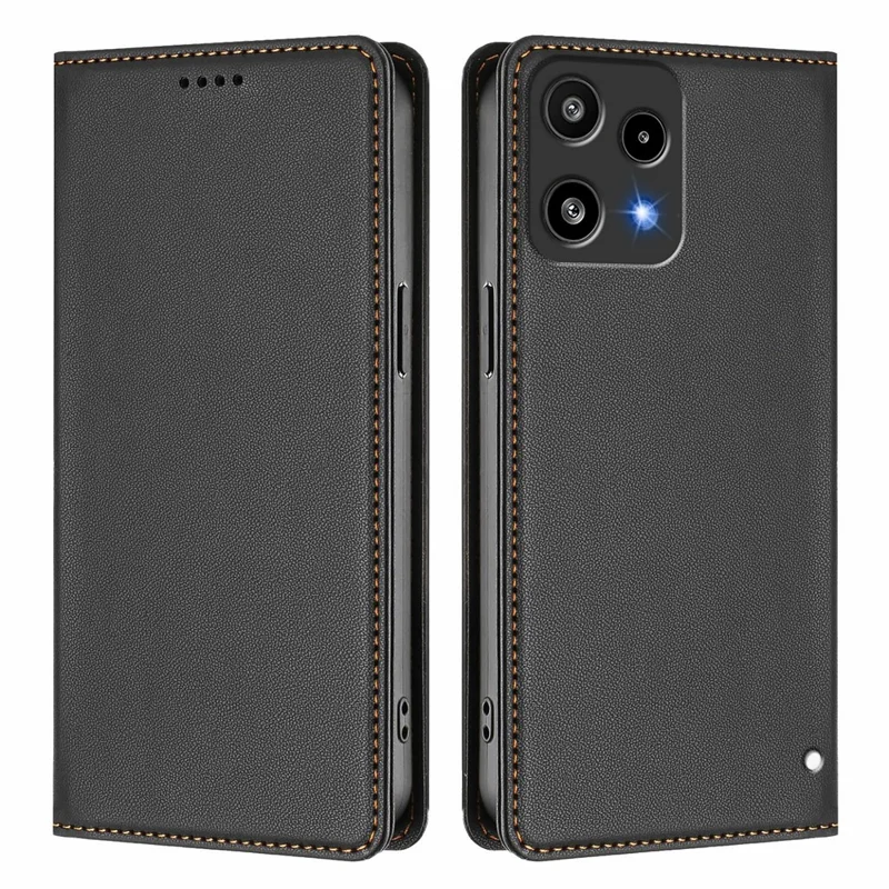 Achat en gros pour étui en cuir Nothing Phone (3a) Lite 5G avec fermeture magnétique, protection RFID, housse portefeuille - Noir