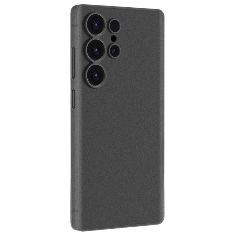 X-LEVEL Wings II Series For Samsung Galaxy S26 Ultra Case Hard PP Matte Phone Cover 0.18mm Ultra-Thin - Transparent Black