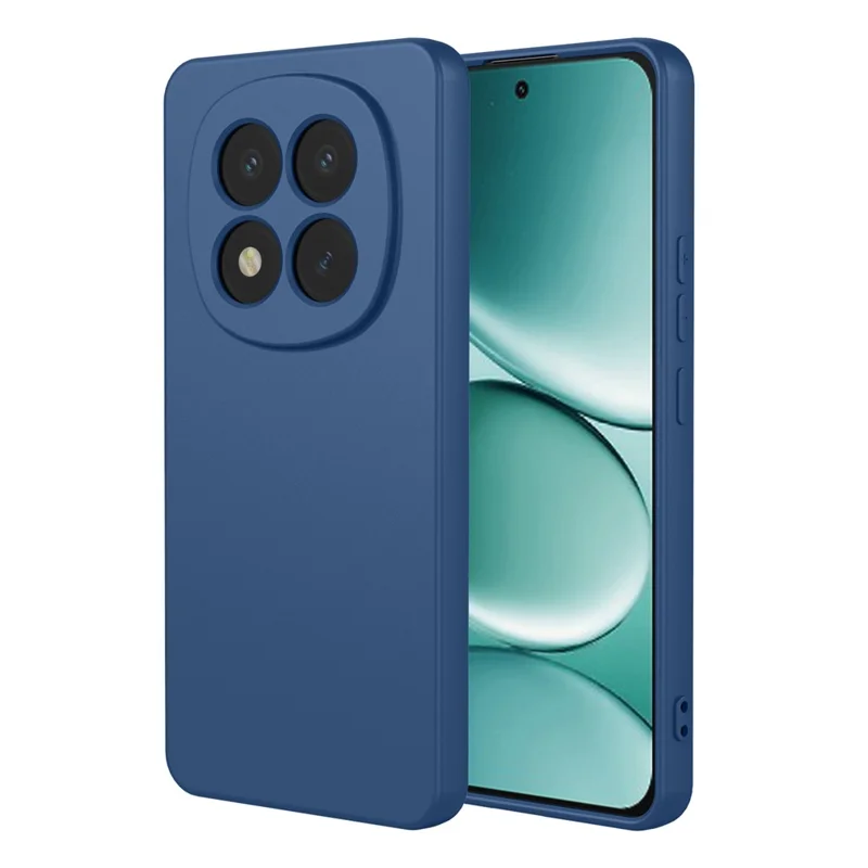 For Xiaomi Redmi Note 15 Pro 5G (Global) Case Liquid Silicone Feel Soft TPU Protective Phone Cover - Blue