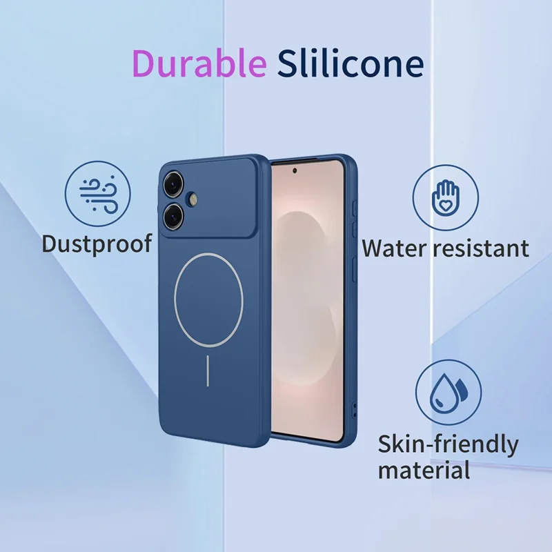 Kauf in Großmengen für Samsung Galaxy S26 Edge Magnetfall weicher TPU-Handyhülle - Blau