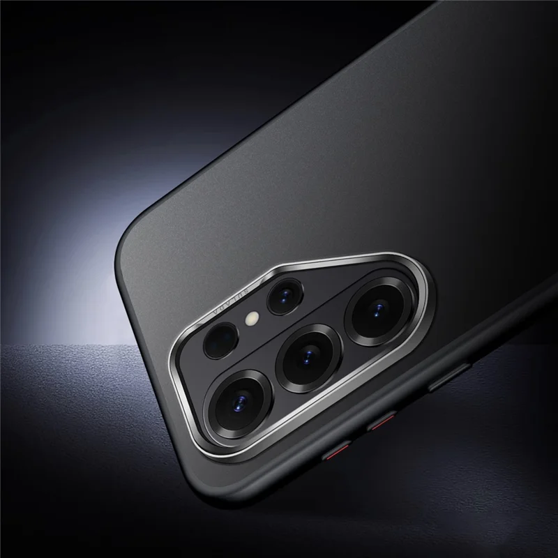 SULADA чехол для Samsung Galaxy S26 Ultra, ударопрочный матовый чехол для телефона из поликарбоната и ТПУ - титаново-черный