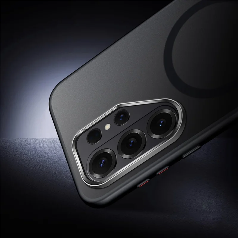 SULADA для Samsung Galaxy S26 Ultra магнитный чехол PC + TPU, защитный чехол - титаново-черный