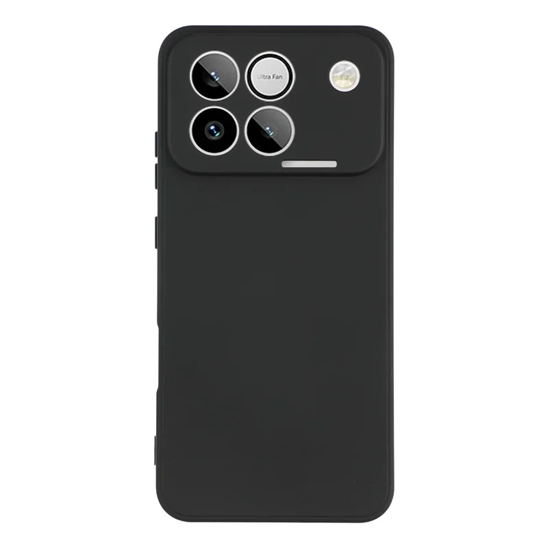 For Honor Win 5G Case TPU Back Soft Anti-Scratch Fiber Lining Phone Cover - Black