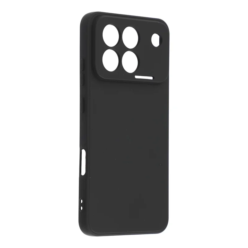 For Honor Win 5G Case TPU Back Soft Anti-Scratch Fiber Lining Phone Cover - Black