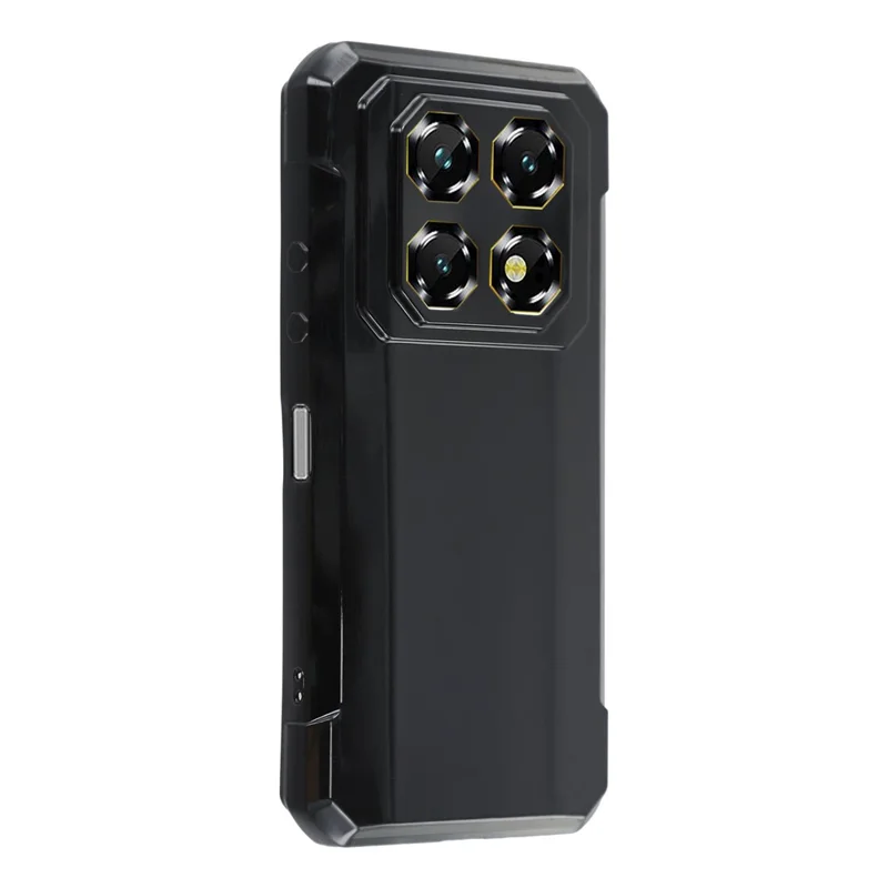 For Oukitel WP60 Case Soft TPU Drop Protection Phone Cover - Black