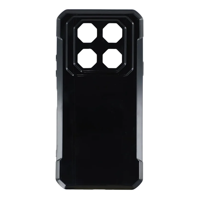 For Oukitel WP60 Case Soft TPU Drop Protection Phone Cover - Black