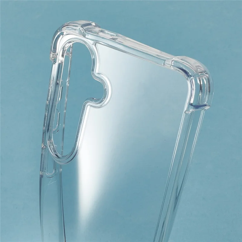 Capa para Telemóvel Samsung Galaxy A57 5G, TPU + Acrílico 1,5 mm, Traseira à Prova de Choque - Transparente