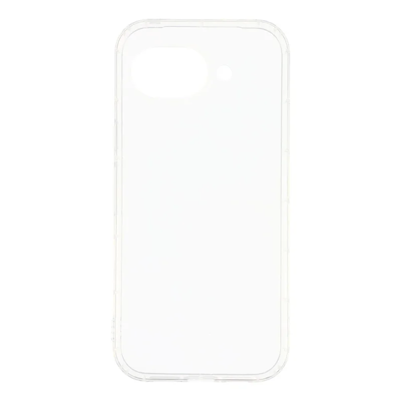 For Google Pixel 10a Case Airbag Protection TPU Phone Back Cover - Transparent