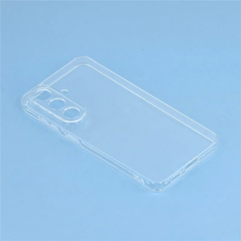 For Samsung Galaxy S26+ Case Watermark-Free 2.0mm Clear Phone TPU Cover - Transparent