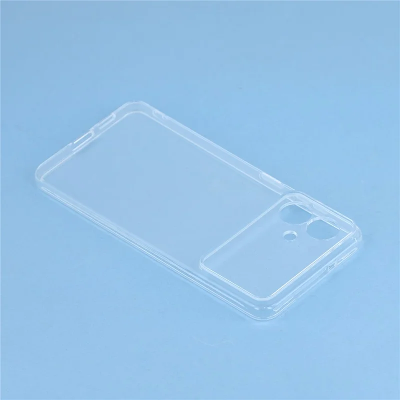 For Samsung Galaxy S26 Edge Case Watermark-Free 2.0mm Clear Phone TPU Cover - Transparent