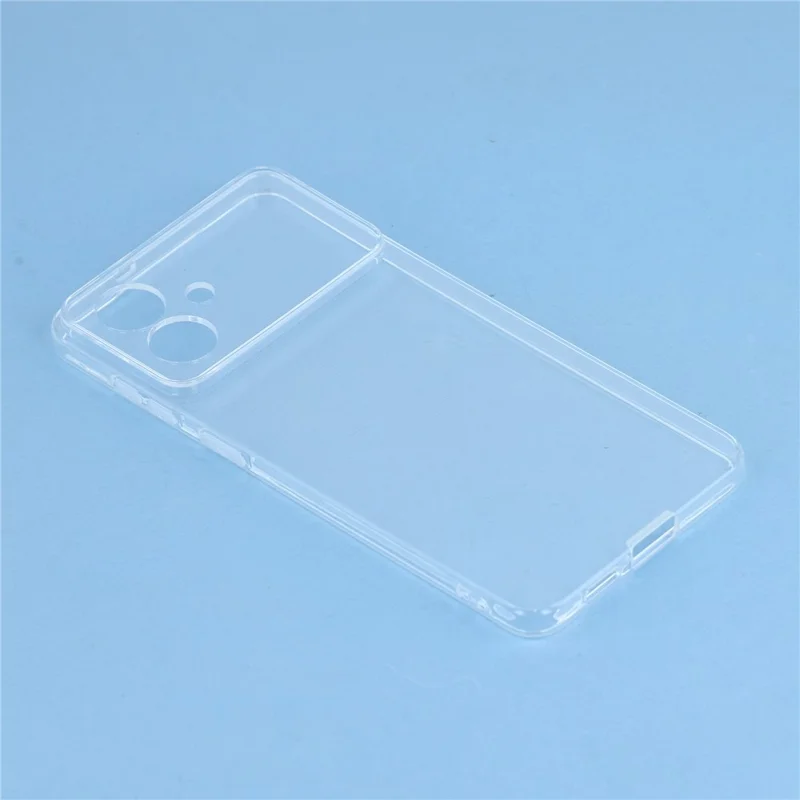 For Samsung Galaxy S26 Edge Case Watermark-Free 2.0mm Clear Phone TPU Cover - Transparent