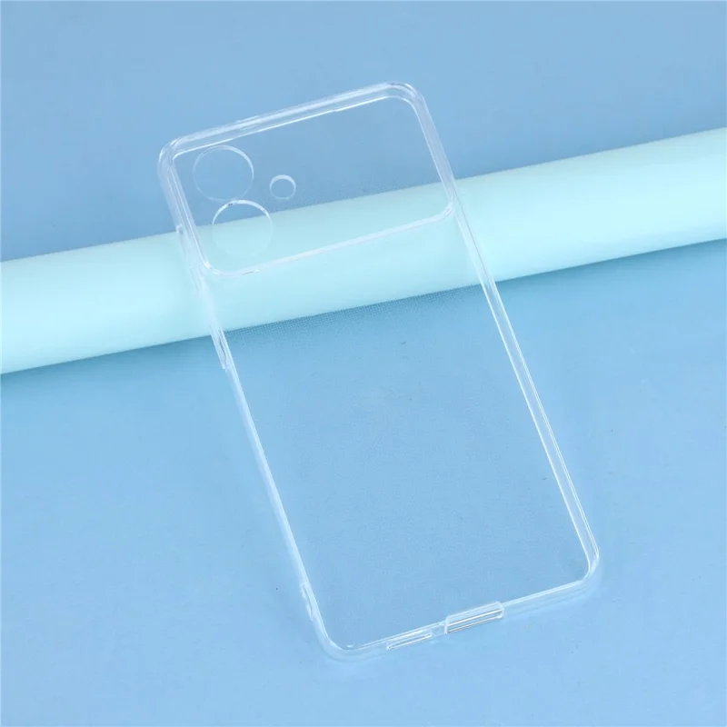 For Samsung Galaxy S26 Edge Case Watermark-Free 2.0mm Clear Phone TPU Cover - Transparent