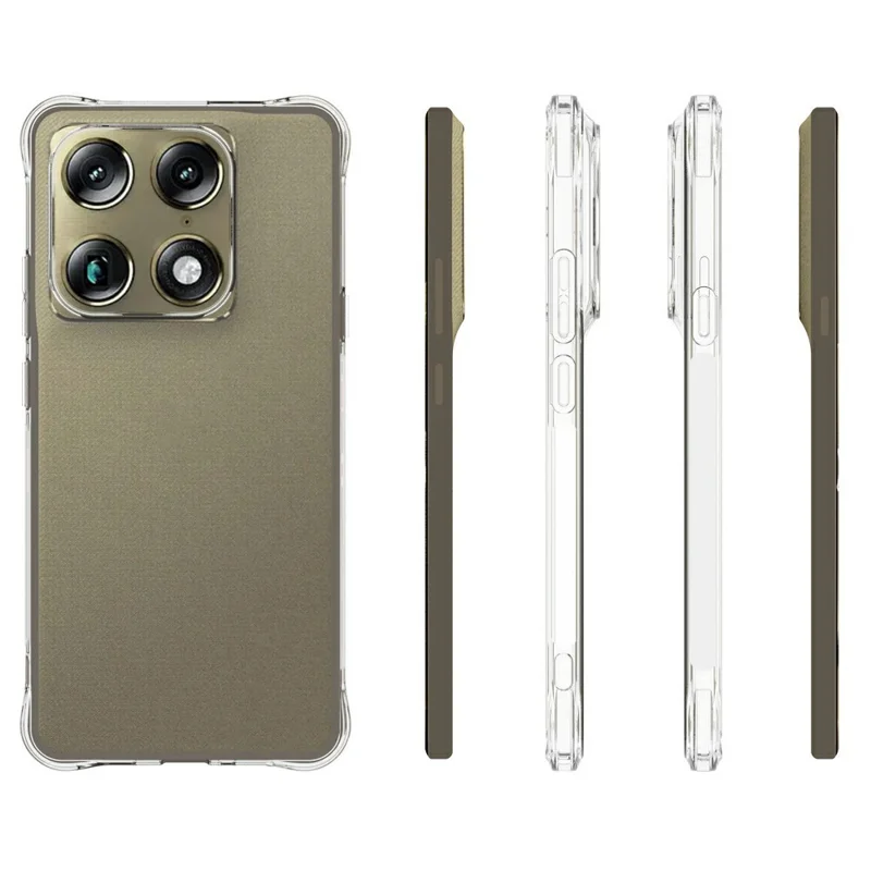 For Motorola Signature 5G TPU Case Non Slip Anti Drop Phone Cover - Transparent