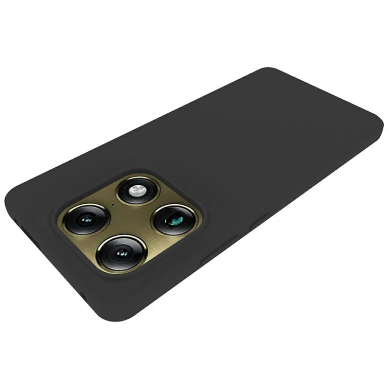 Cover per Motorola Signature 5G, Finitura Opaca, Custodia Morbida in TPU - Nero