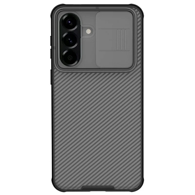 NILLKIN Série Camshield Pro para Capa Samsung Galaxy A57 5G TPU + PC com Cobertura de Câmara Deslizante - Preto Transparente