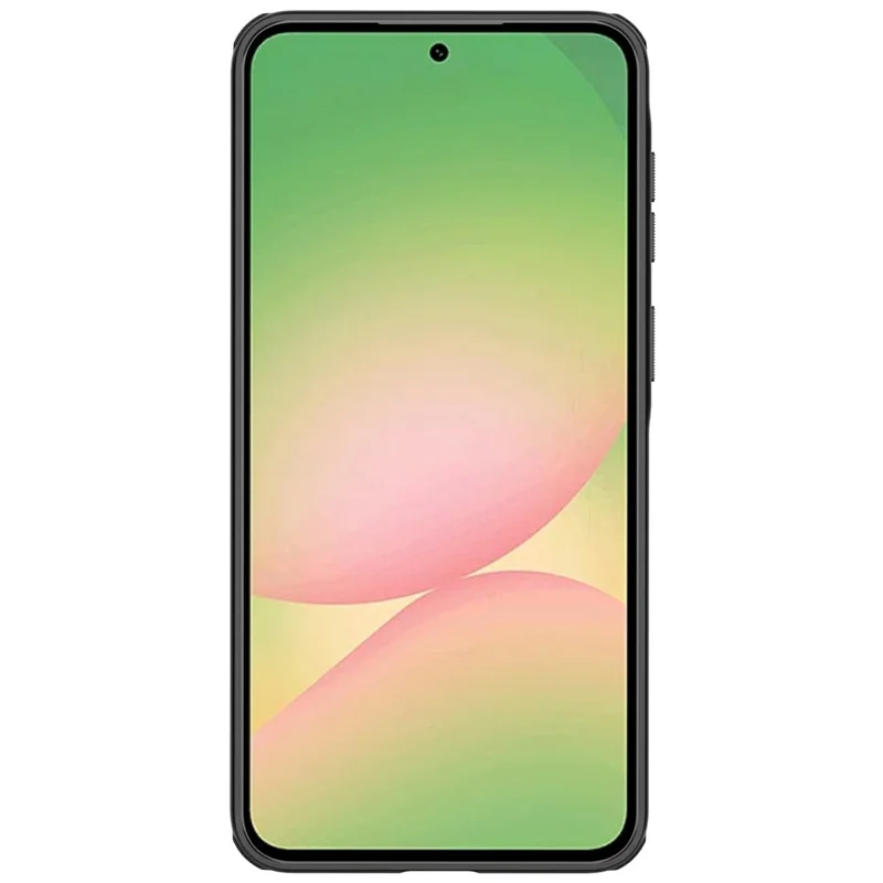 NILLKIN Super Frosted Shield Pro for Samsung Galaxy A57 5G Magnetic Case Matte PC TPU Phone Back Cover - Transparent Black