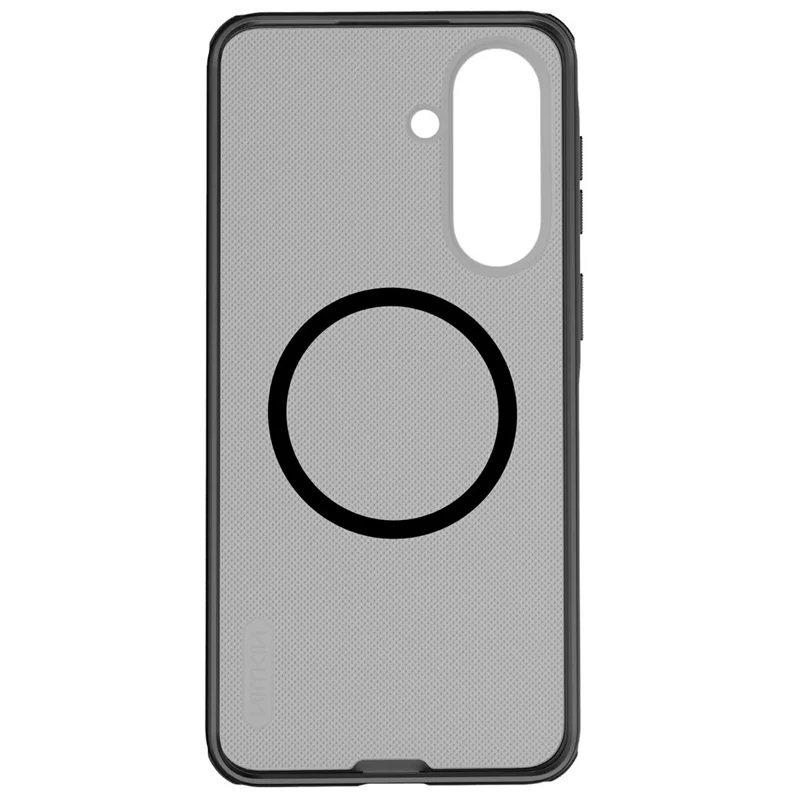 NILLKIN Super Frosted Shield Pro for Samsung Galaxy A57 5G Magnetic Case Matte PC TPU Phone Back Cover - Transparent Black