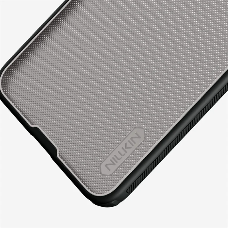 Capa NILLKIN Super Frosted Shield Pro para Samsung Galaxy A57 5G, Capa Traseira de PC e TPU Fosca - Preto Transparente