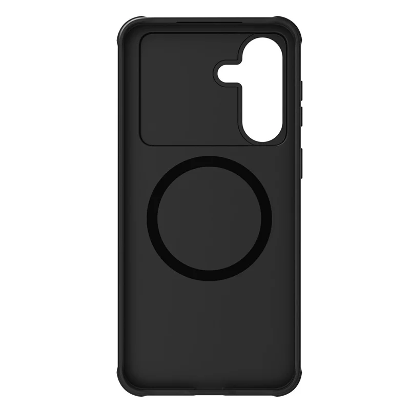 NILLKIN Camshield Pro für Samsung Galaxy A57 5G Magnetisches TPU + PC-Telefonetui mit Schiebe-Kamera - Schwarz