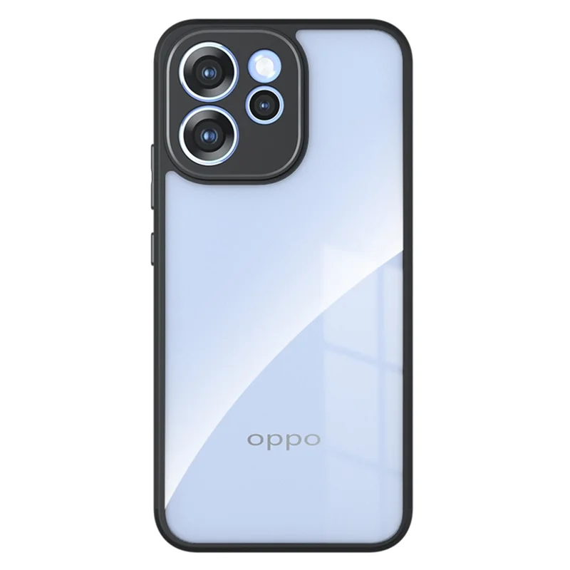 For Oppo Reno15 F 5G Case TPU + PC Shockproof Phone Cover - Transparent
