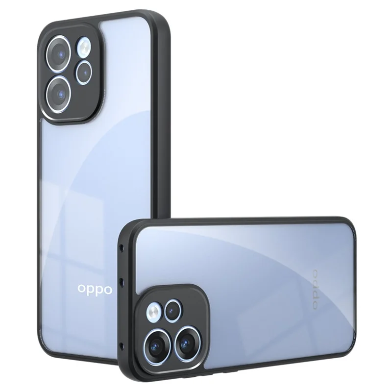For Oppo Reno15 F 5G Case TPU + PC Shockproof Phone Cover - Transparent