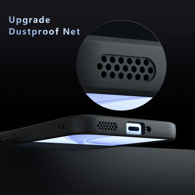 For Oppo Reno15 F 5G Case Skin-Touch TPU + PC Matte Phone Back Cover - Transparent Black