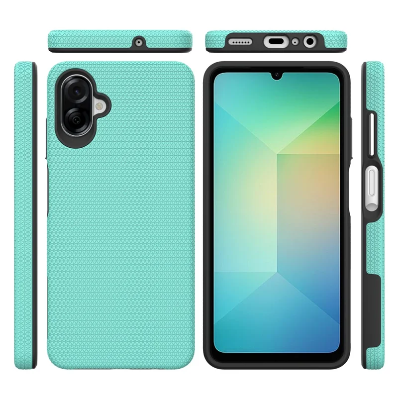 Magnetic Case For Samsung Galaxy A07 4G  /  A06 4G  /  A06 5G Shockproof TPU + PC Phone Cover - Mint Green